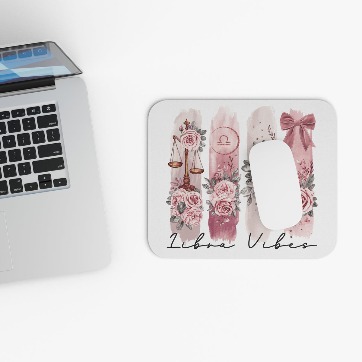 Libra Astrological Mouse Pad