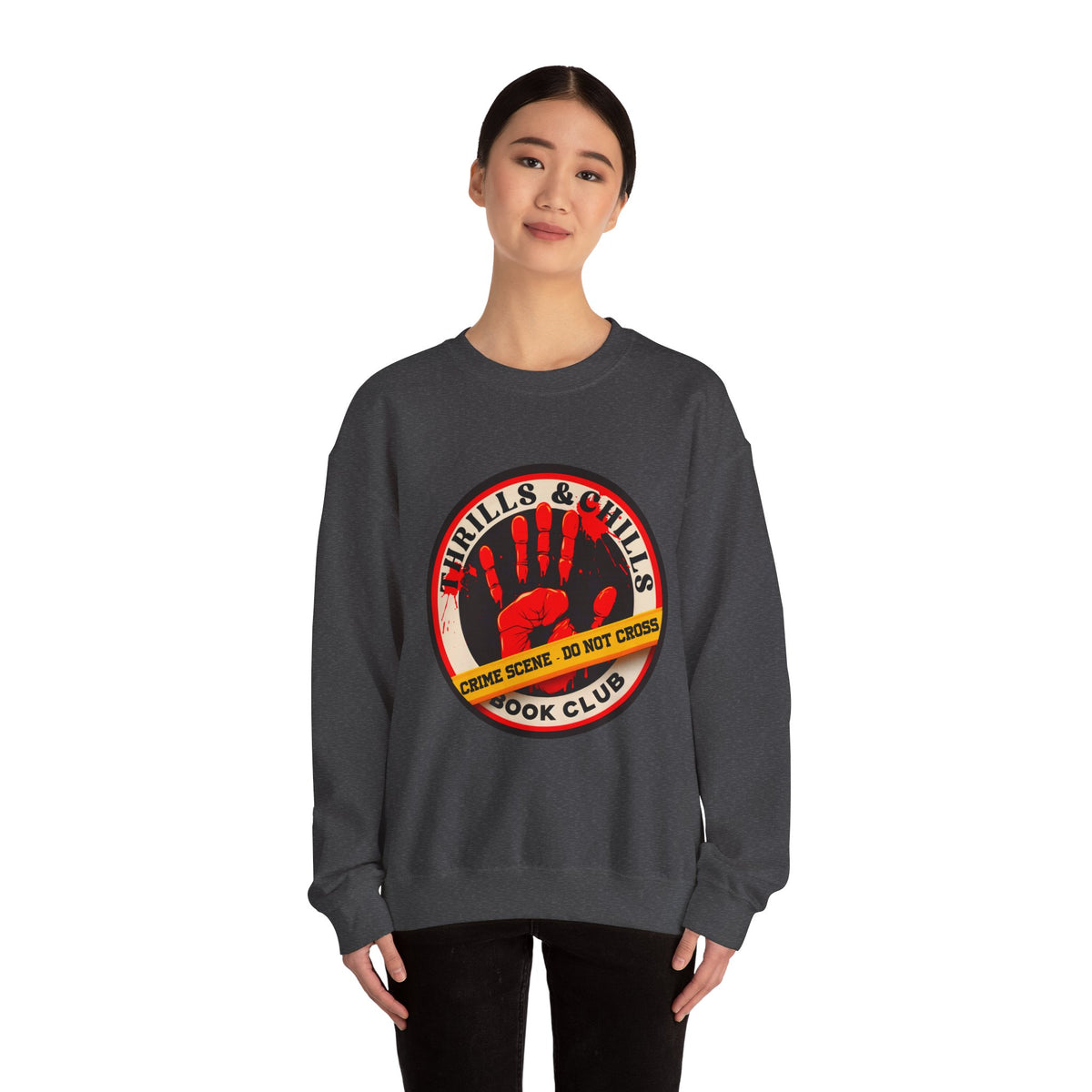 Thrills & Chills Crime Scene Sweatshirt