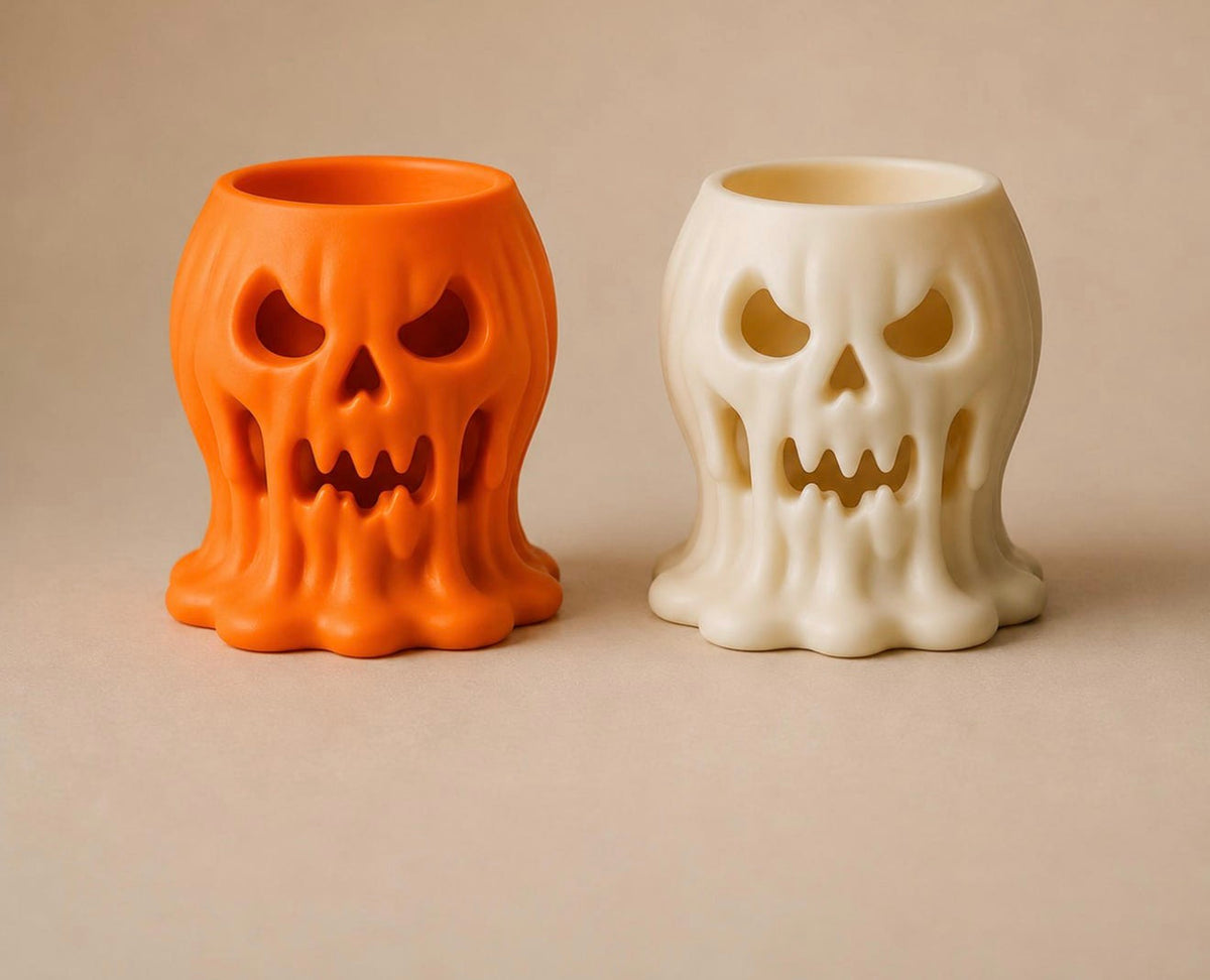 Melting Pumpkin Tea light Holder