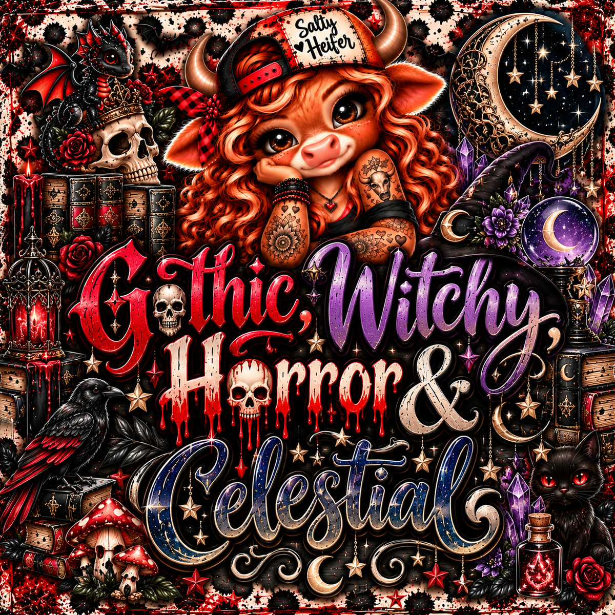 Gothic, Horror, Witchy & Celestial