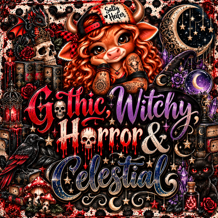 Gothic, Horror, Witchy & Celestial