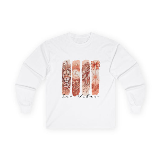 Leo Astrological Long Sleeve Tee