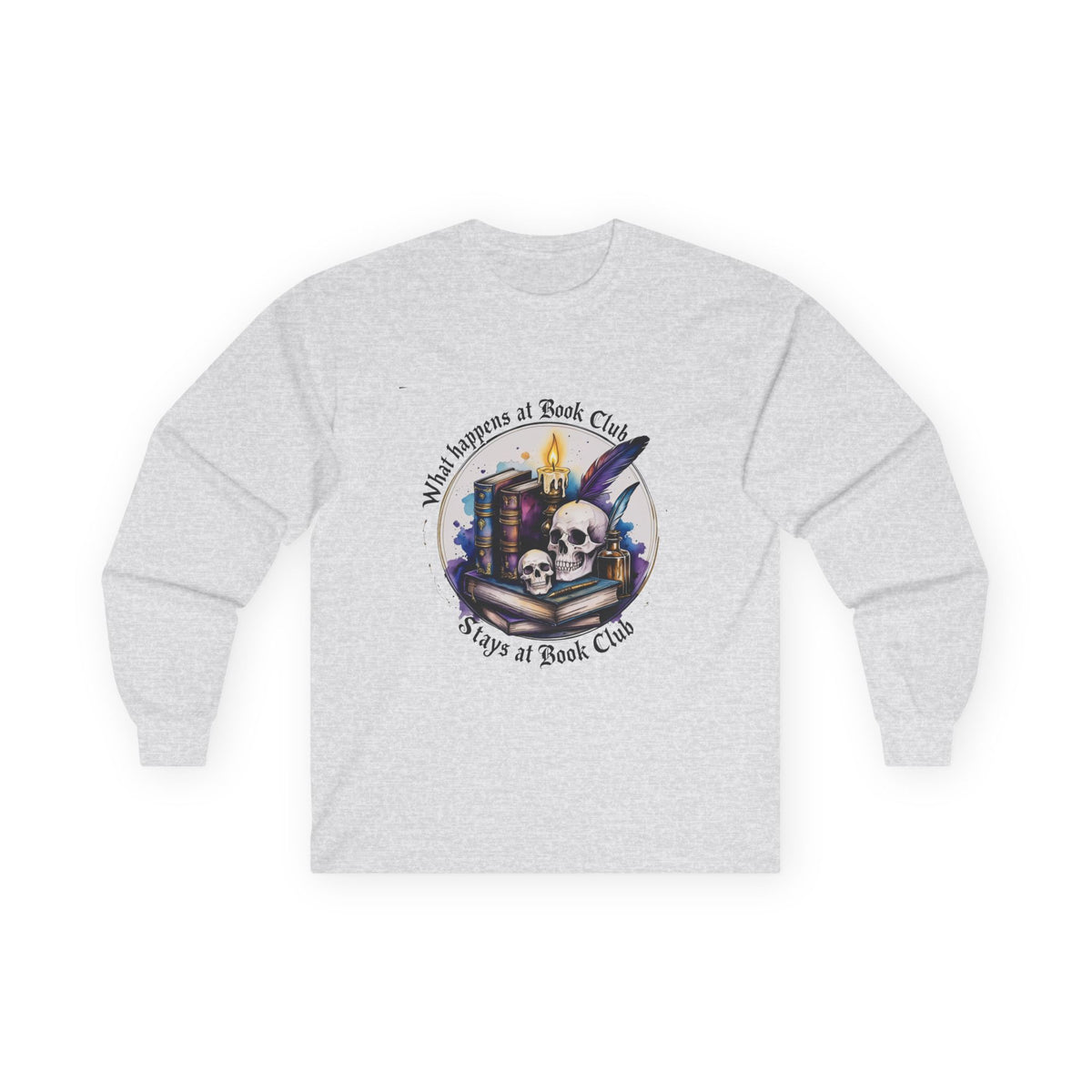 What happens in Book Club Long Sleeve Tee