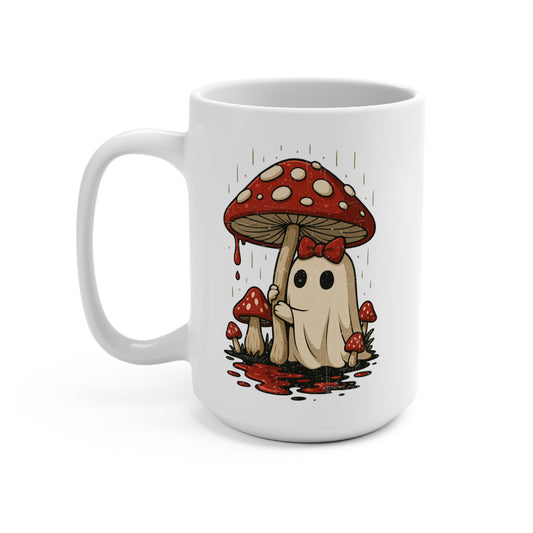 Ghost Mushroom 15oz Mug