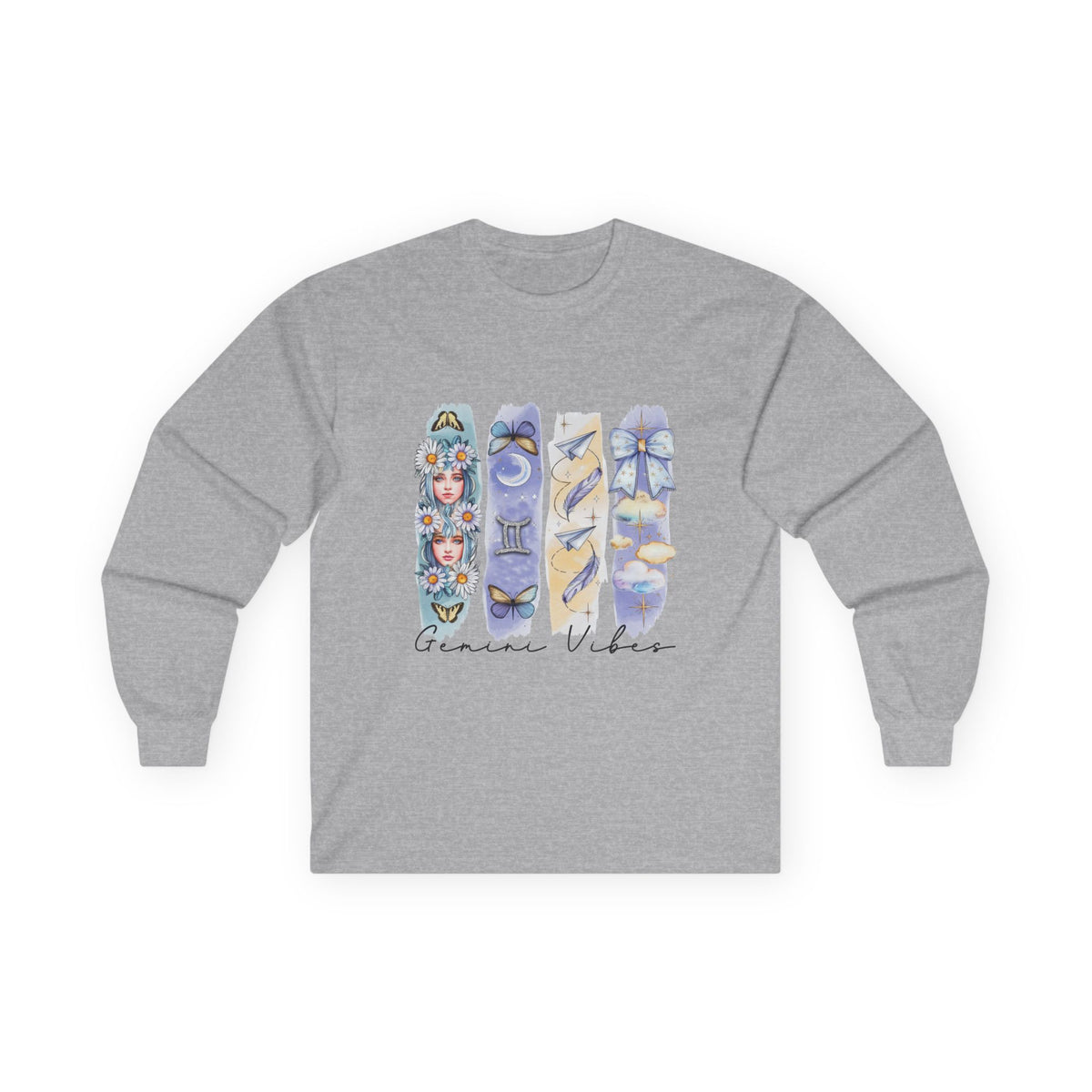 Gemini Astrological Long Sleeve Tee