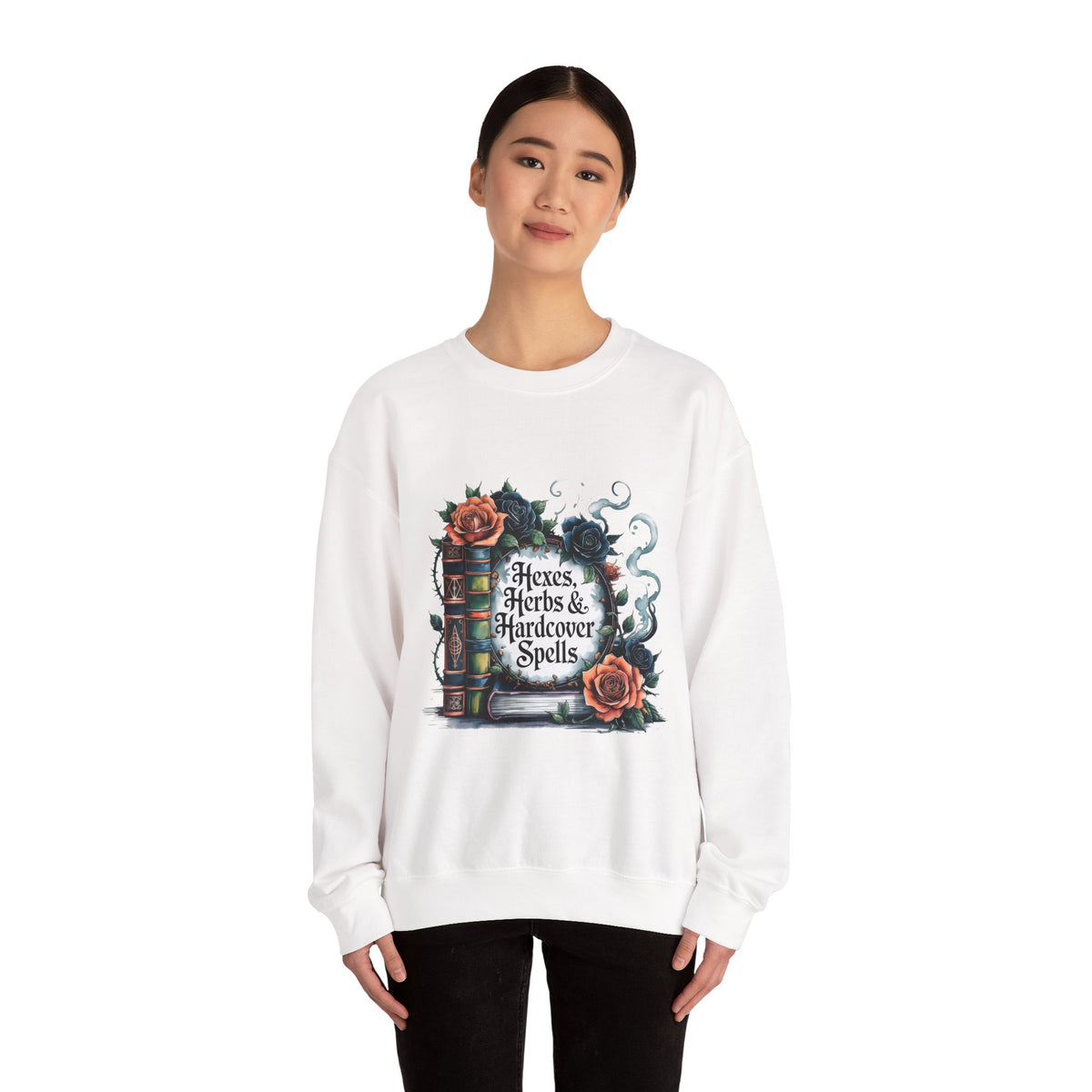 Hexes, Herbs & Hardcovers Sweatshirt