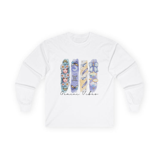Gemini Astrological Long Sleeve Tee