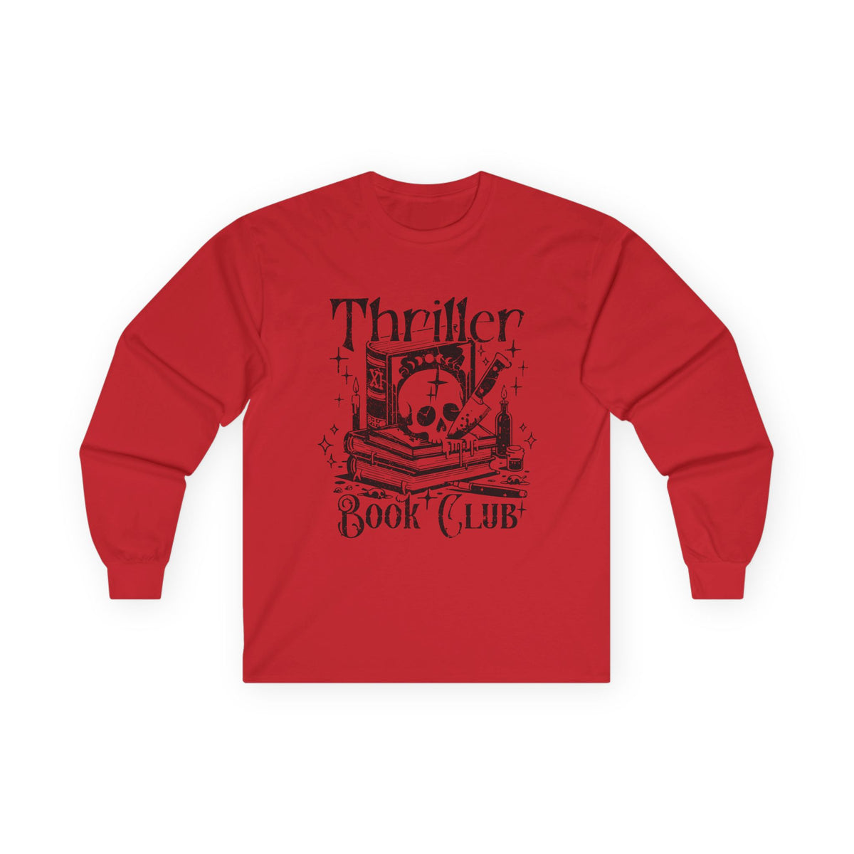 Thriller Book Club Long Sleeve Tee