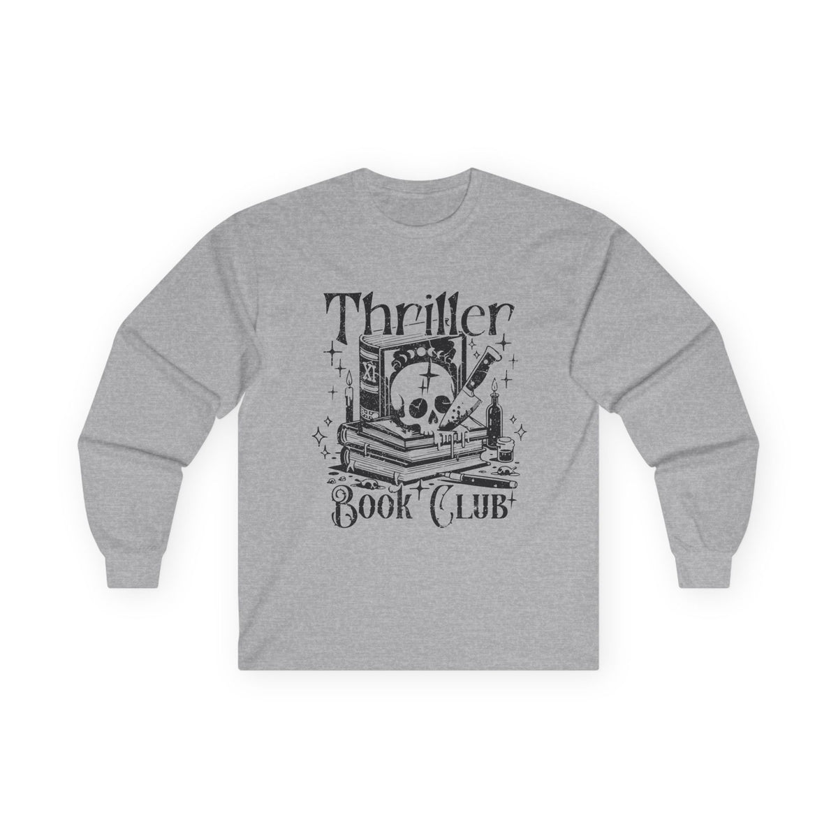 Thriller Book Club Long Sleeve Tee