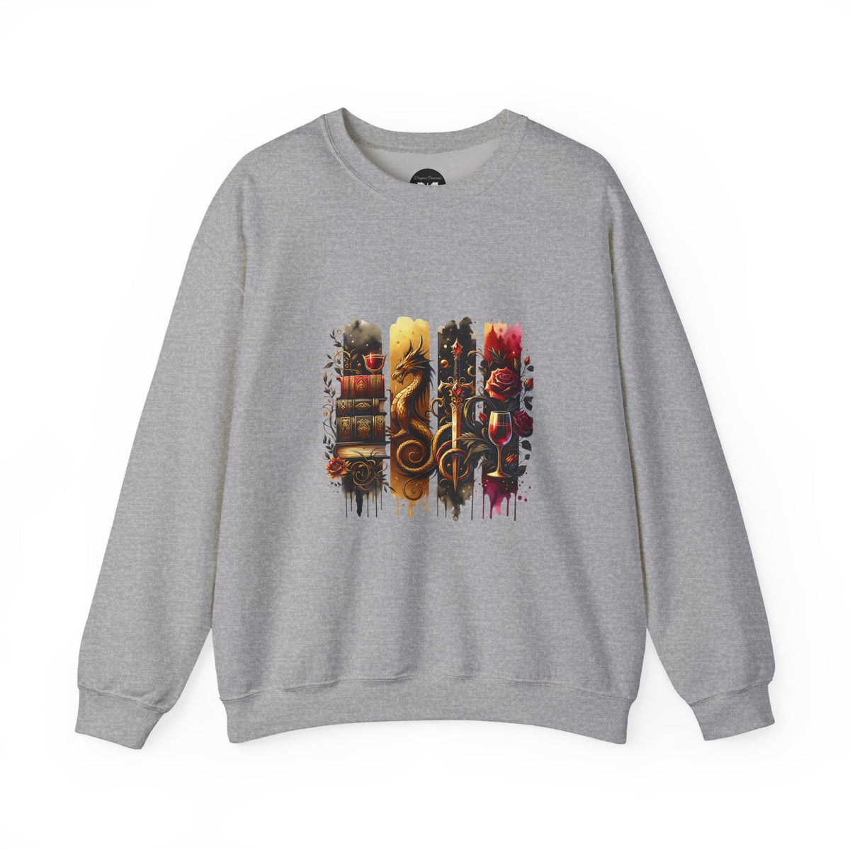 Dragon Fantasy Book Lover Sweatshirt