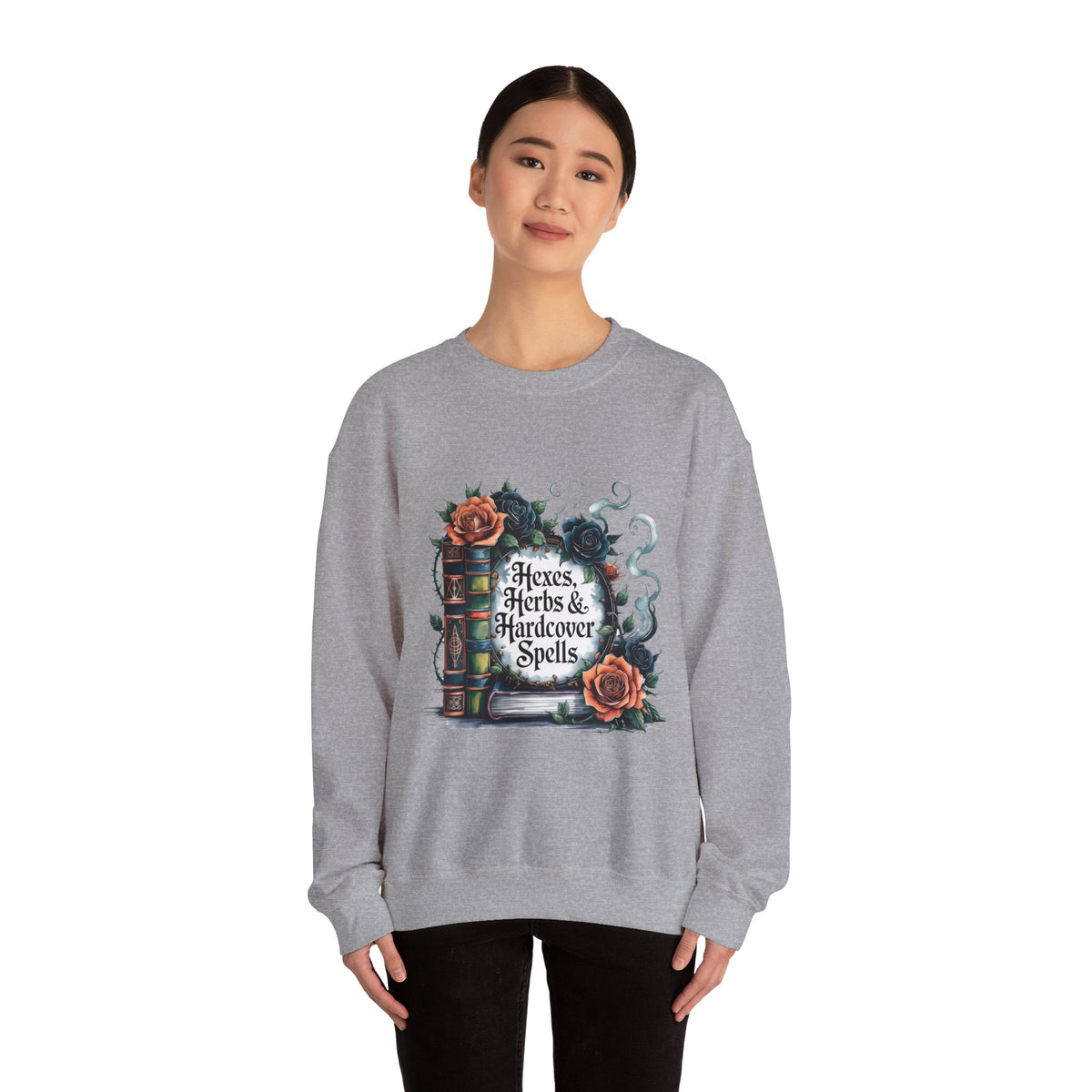 Hexes, Herbs & Hardcovers Sweatshirt