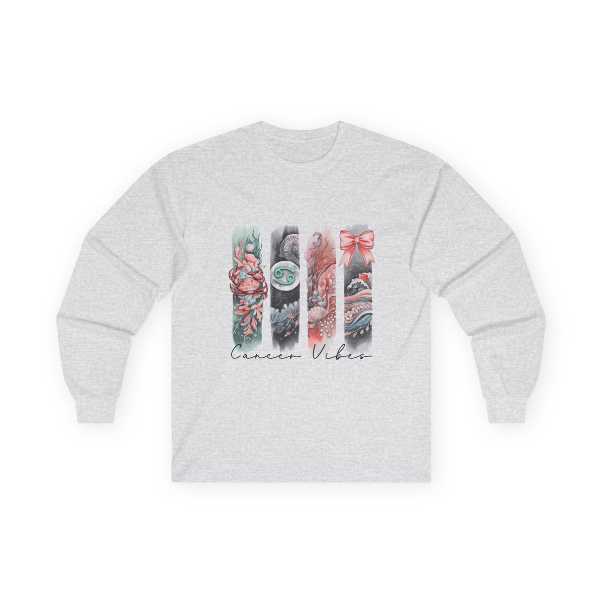 Cancer Astrological Long Sleeve Tee