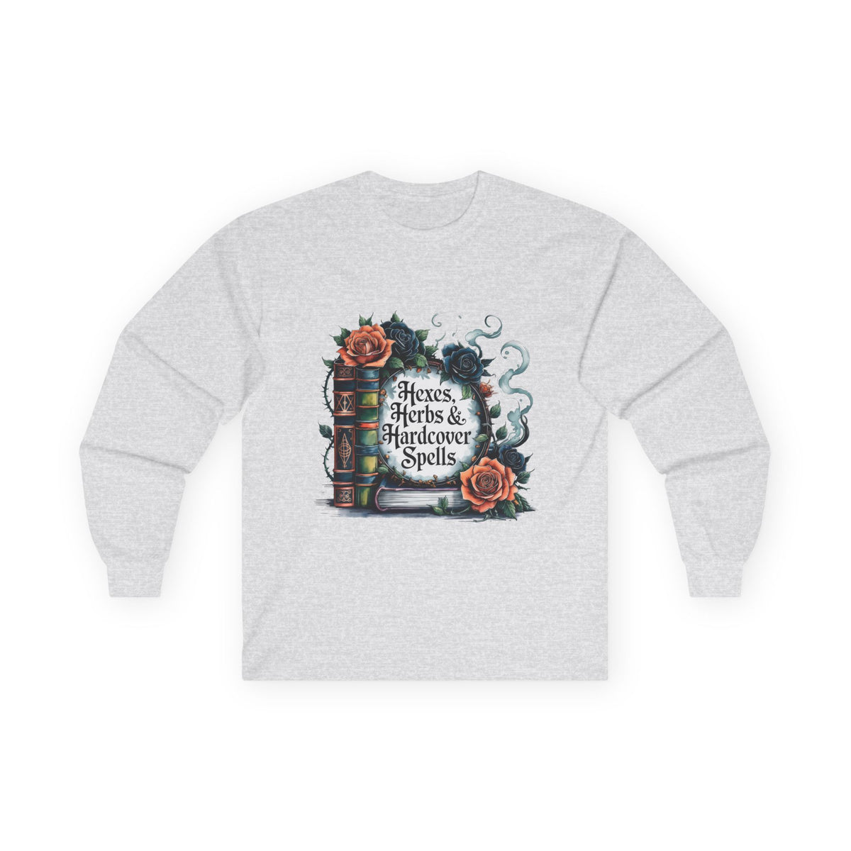 Hexes, Herbs, & Hardcovers Long Sleeve Tee