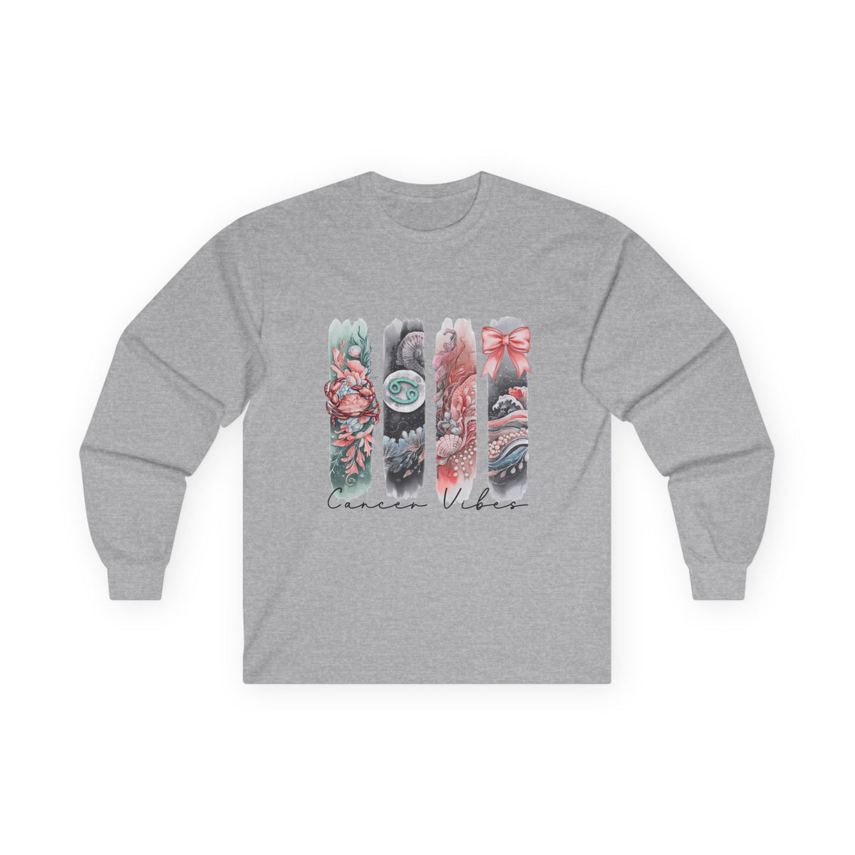 Cancer Astrological Long Sleeve Tee
