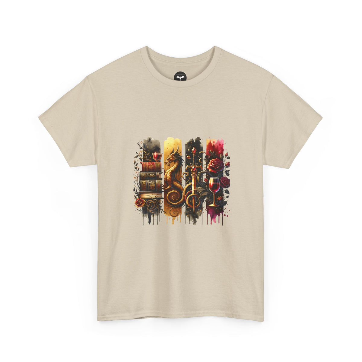 Dragon Fantasy Book T-Shirt