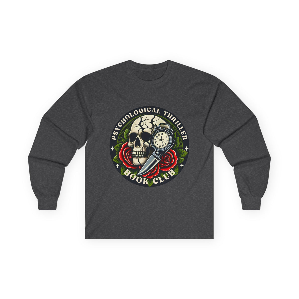 Psychological Thriller Book Club Long Sleeve Tee