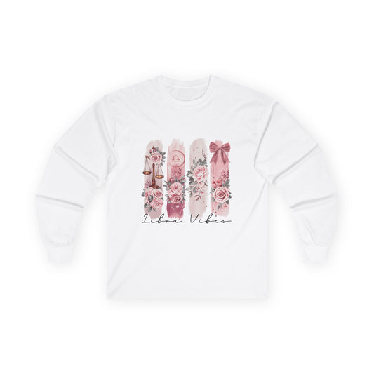 Libra Astrological Long Sleeve Tee