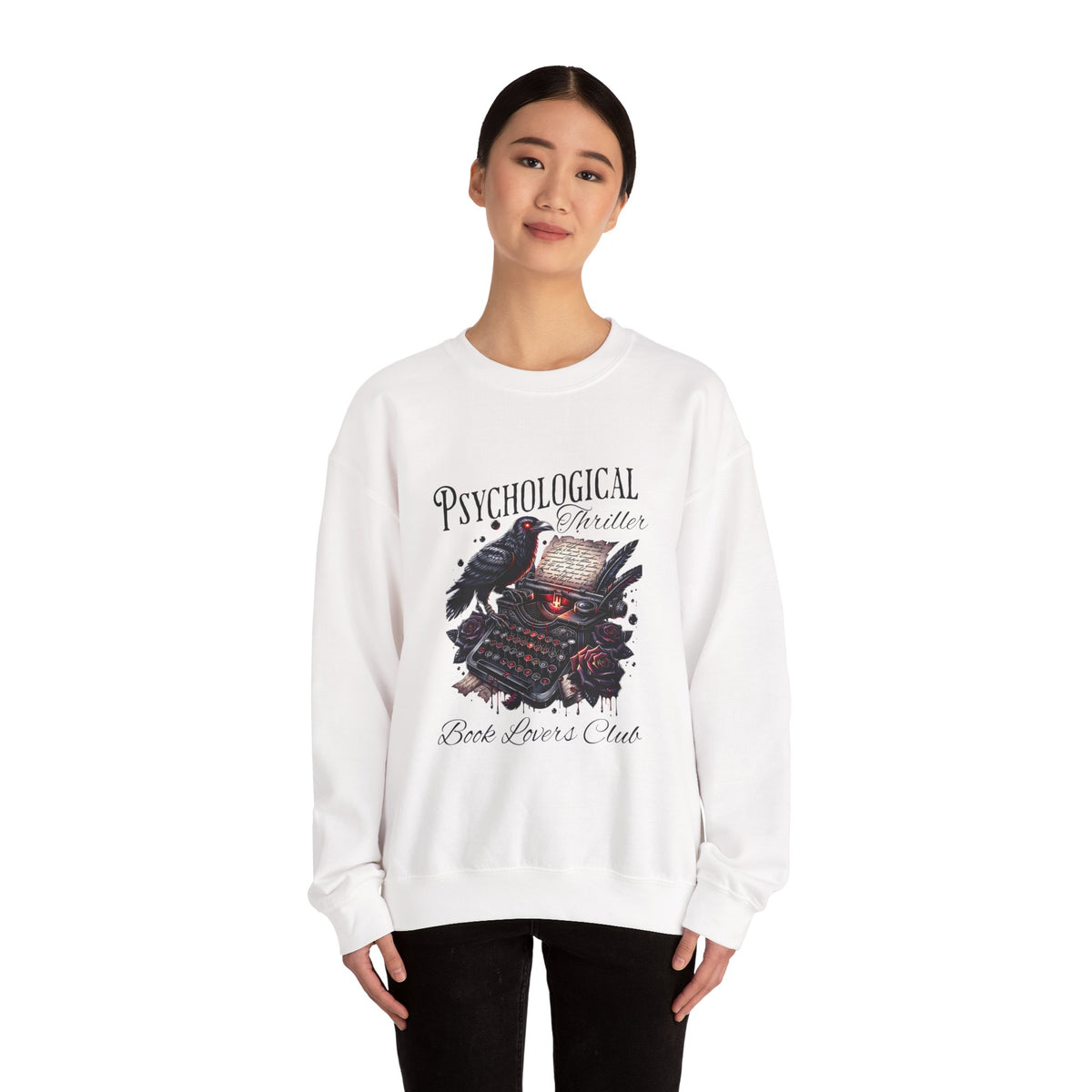 Psychological Thriller Book Lover Sweatshirt