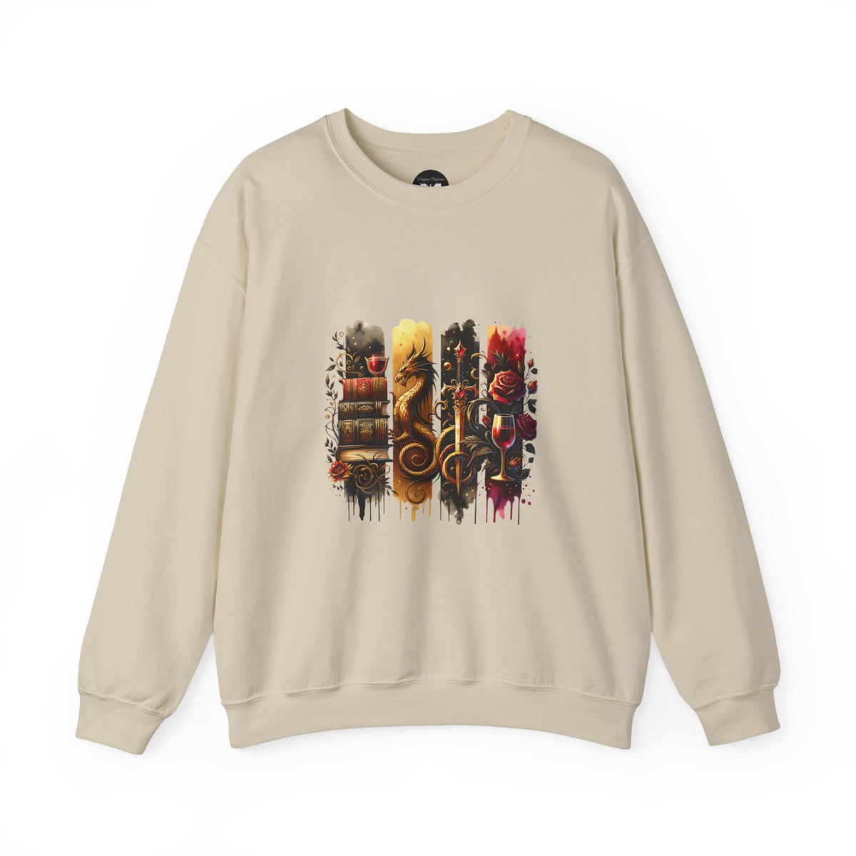 Dragon Fantasy Book Lover Sweatshirt