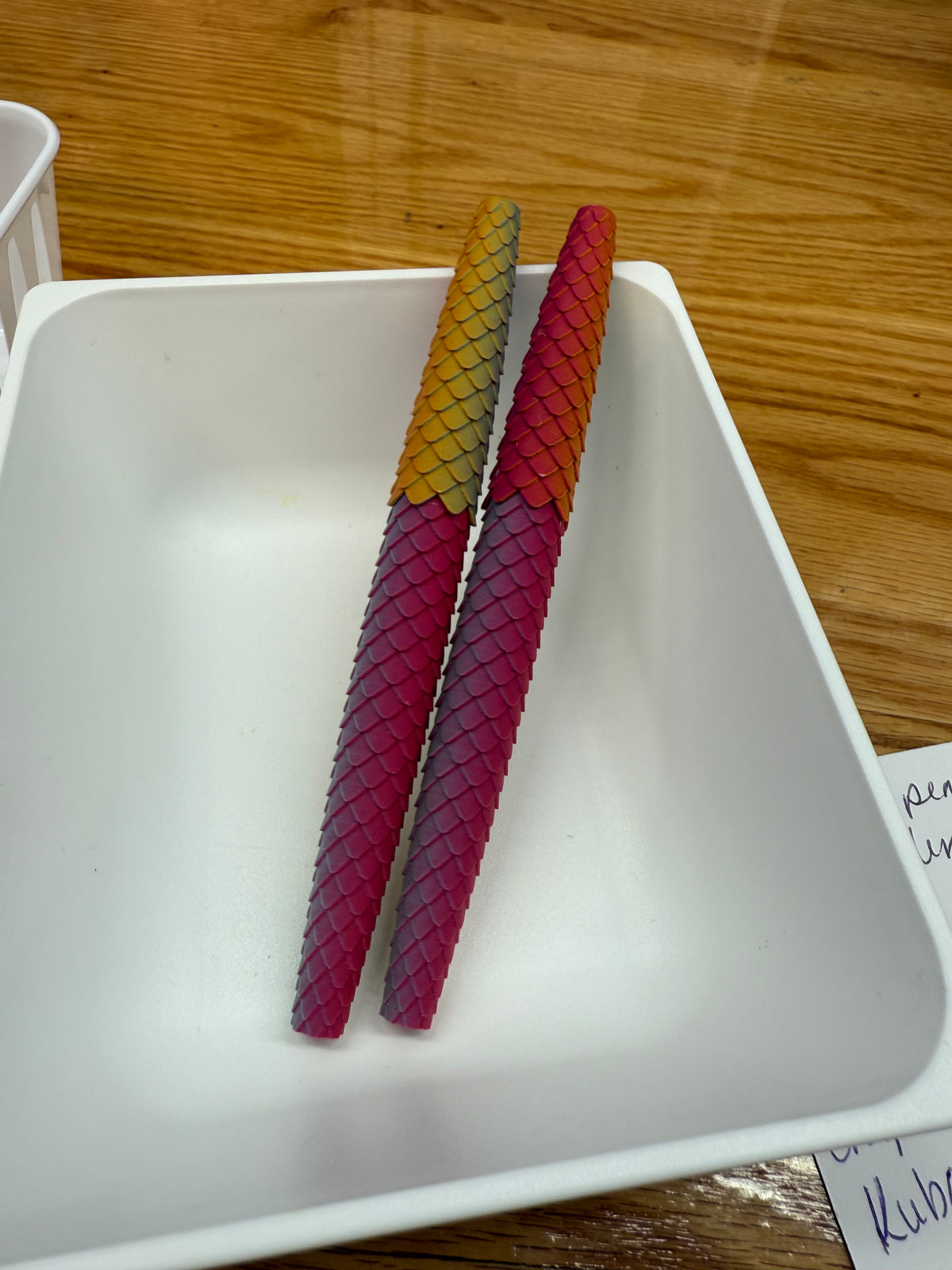 2 Dragon Scale Gel Pens