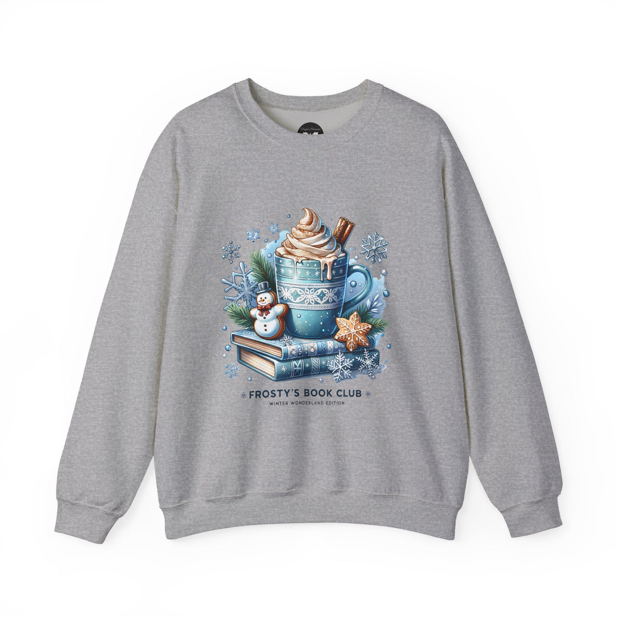 Frosty’s Book Club Sweatshirt — Cozy Winter Reading Crewneck