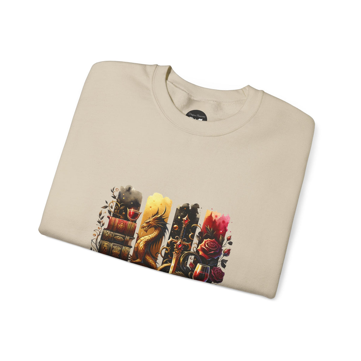 Dragon Fantasy Book Lover Sweatshirt