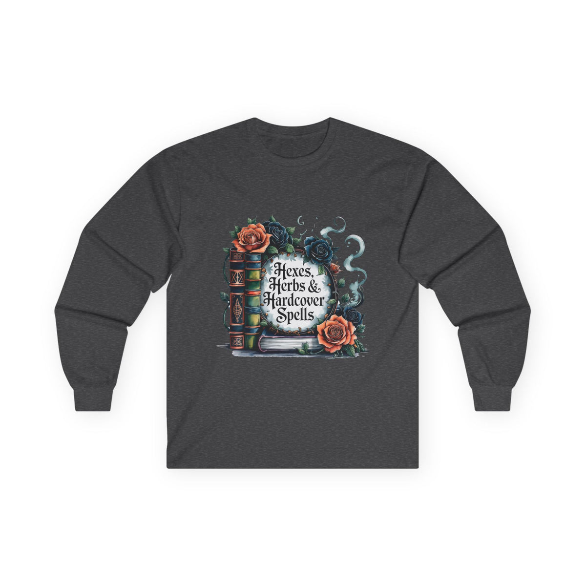 Hexes, Herbs, & Hardcovers Long Sleeve Tee