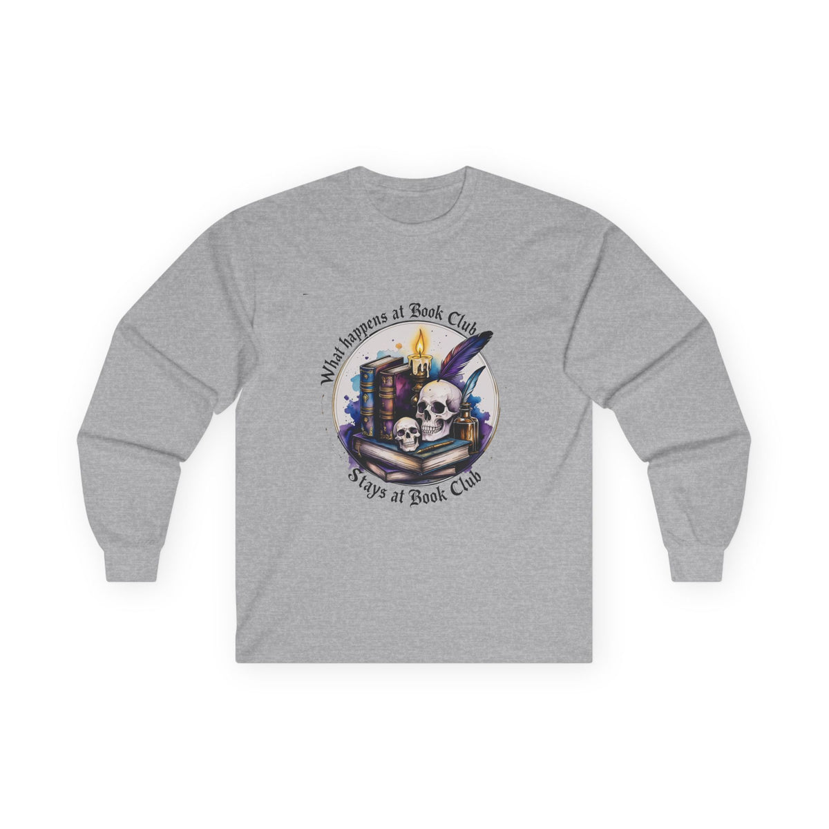 What happens in Book Club Long Sleeve Tee