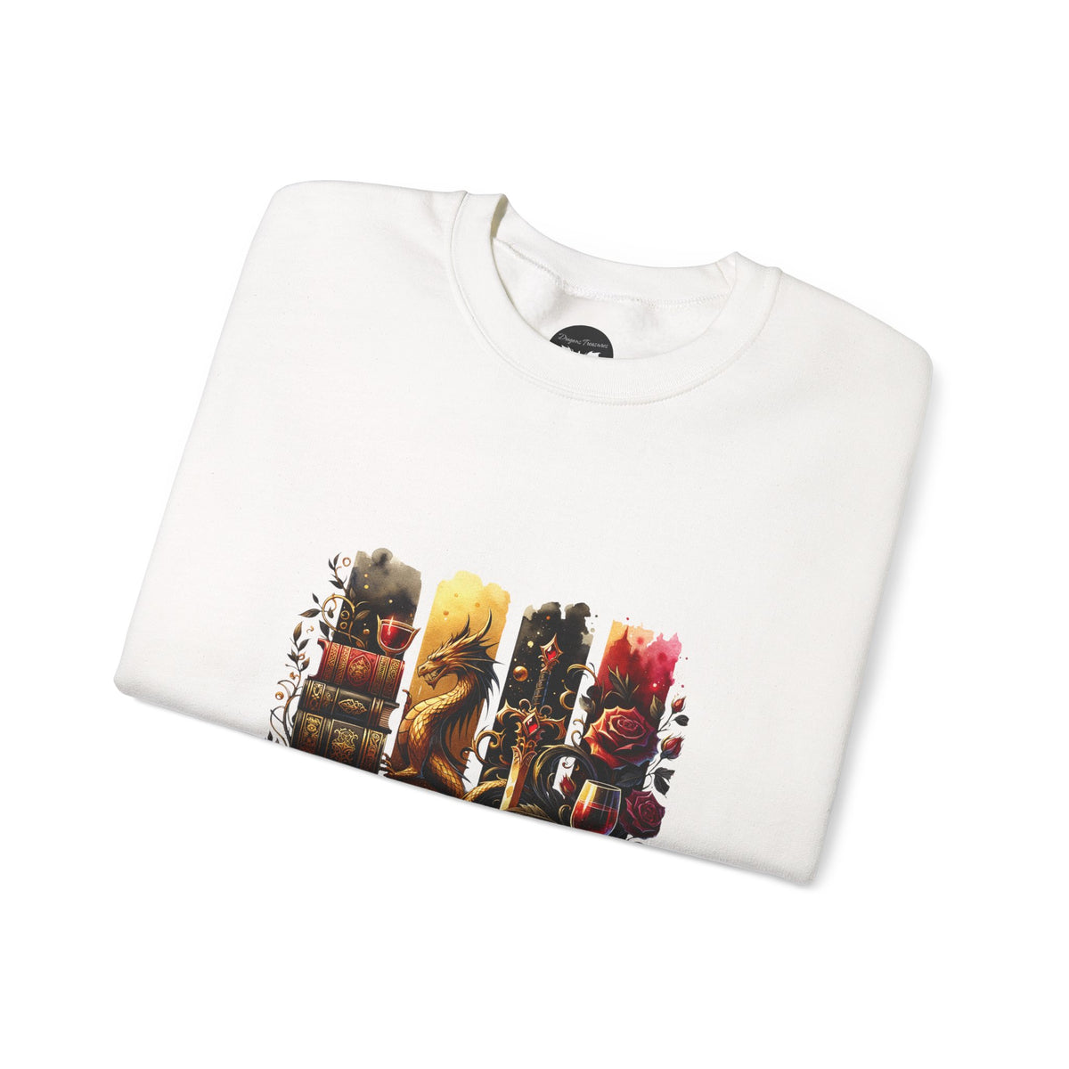 Dragon Fantasy Book Lover Sweatshirt