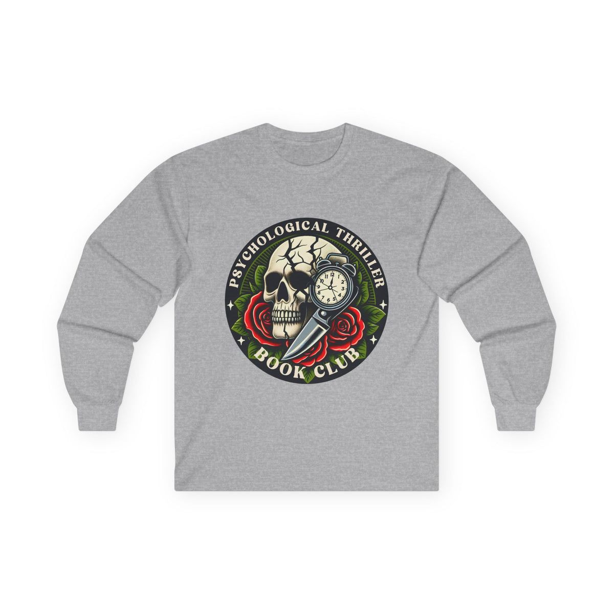Psychological Thriller Book Club Long Sleeve Tee