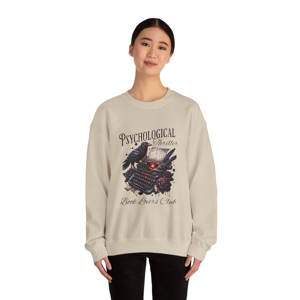 Psychological Thriller Book Lover Sweatshirt