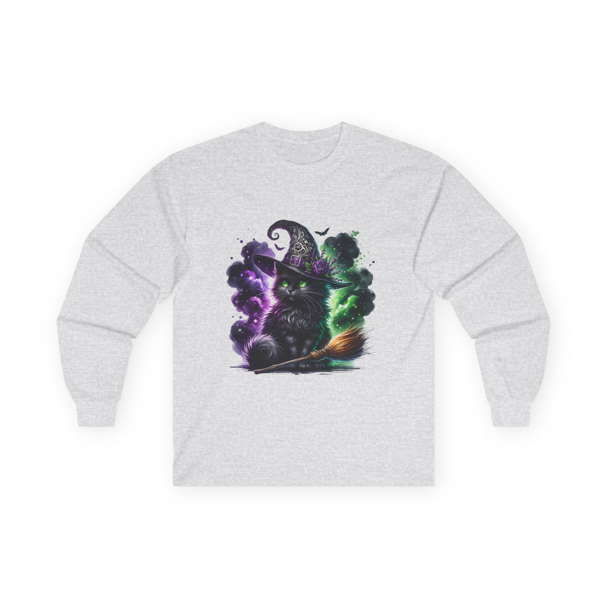 Witchy Kitty Long Sleeve Tee