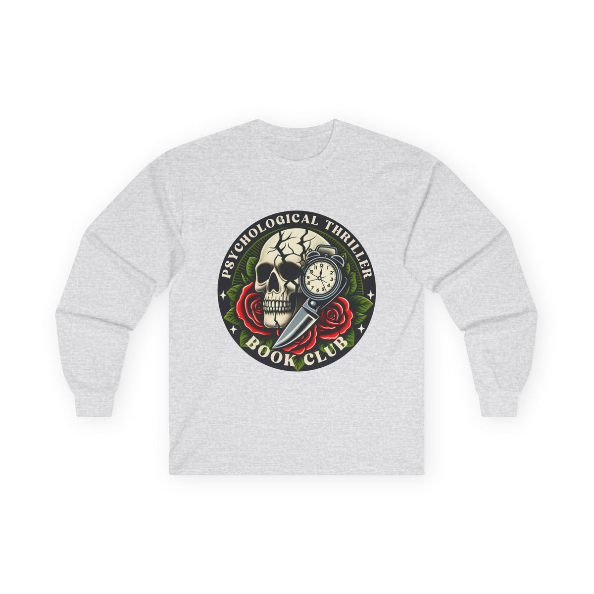 Psychological Thriller Book Club Long Sleeve Tee