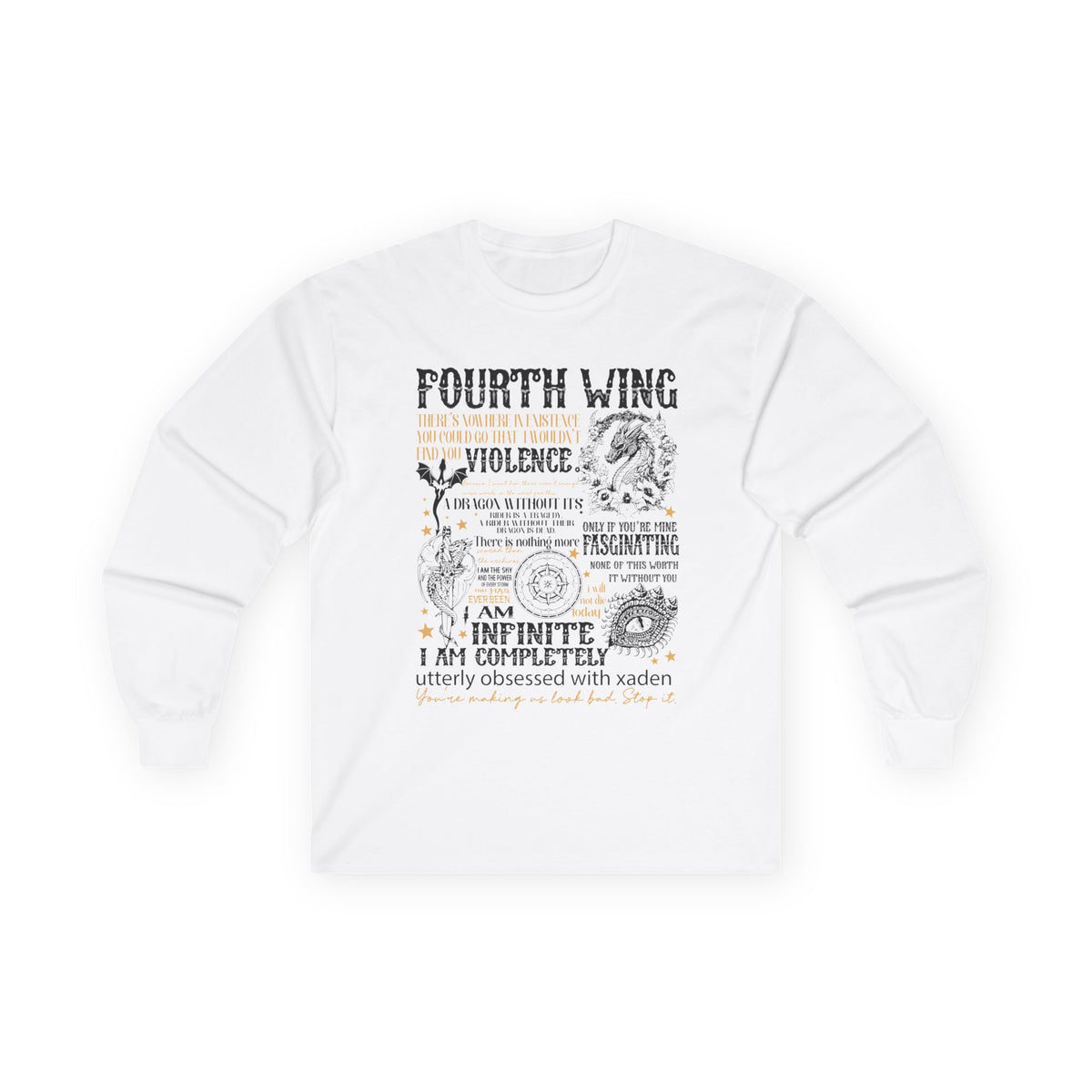 Fourth Wing Long Sleeve Tee