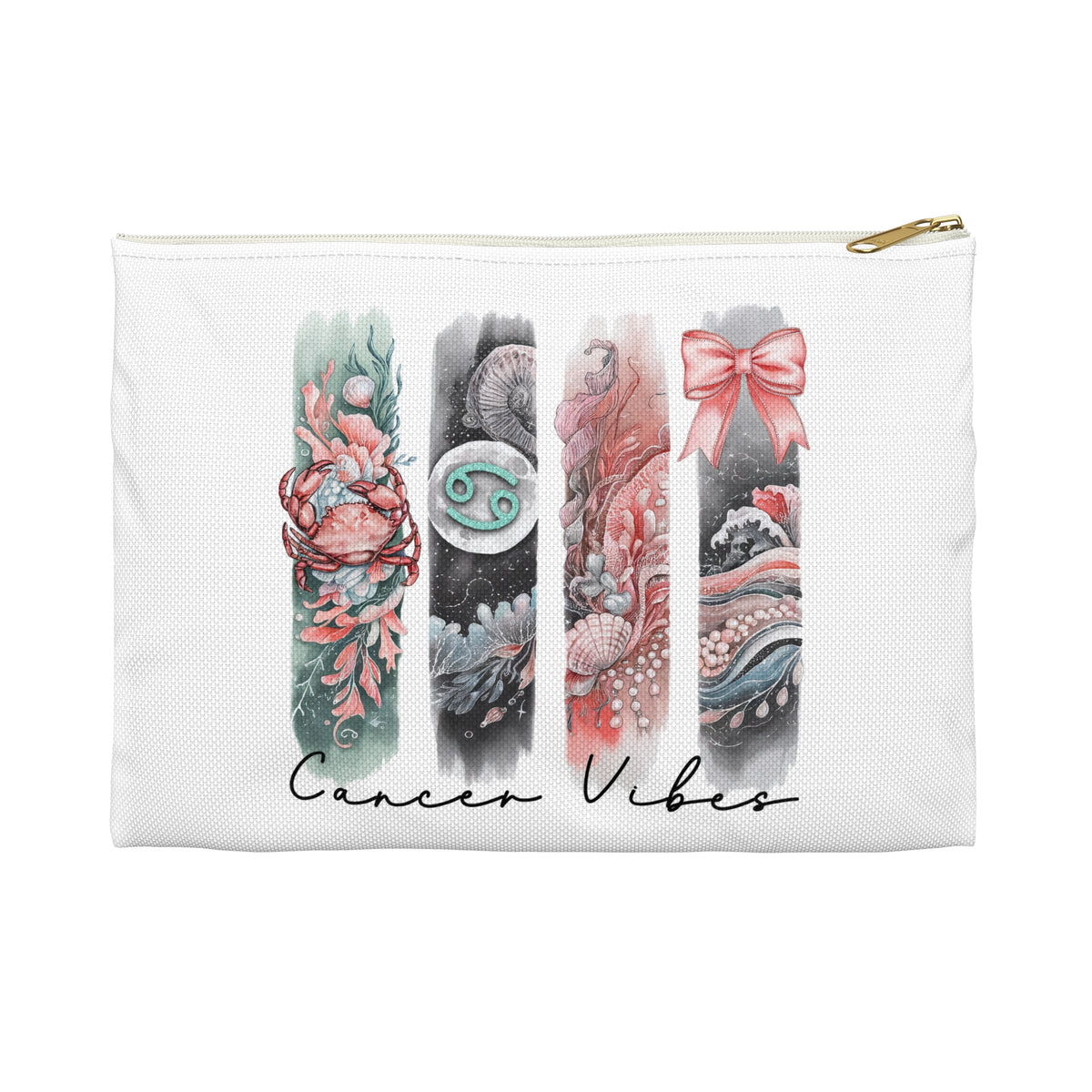 Cancer Astrological Accessory Pouch