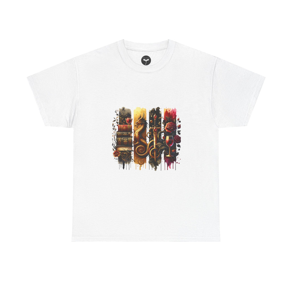 Dragon Fantasy Book T-Shirt