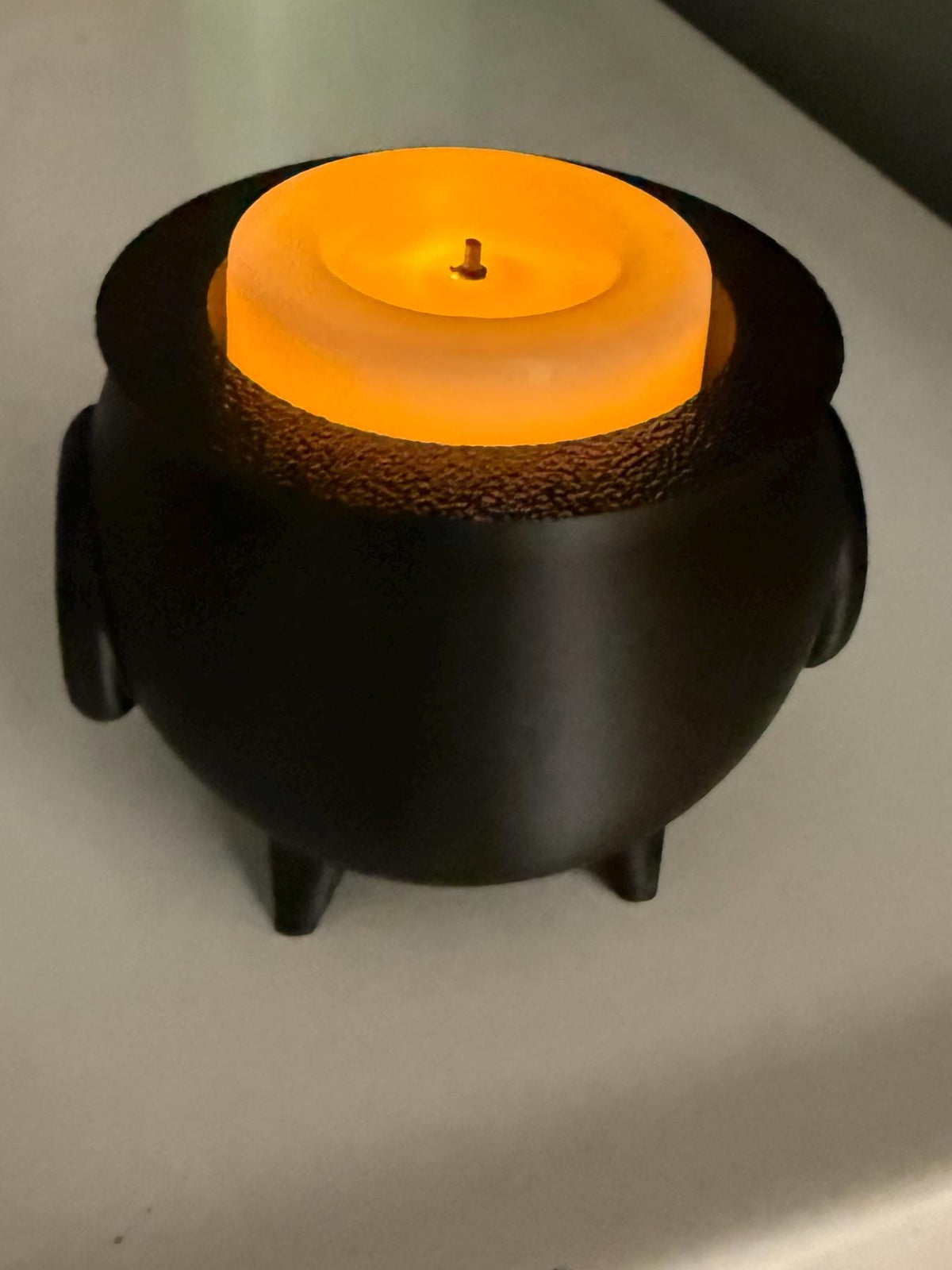 Cauldron Tea Light Holder
