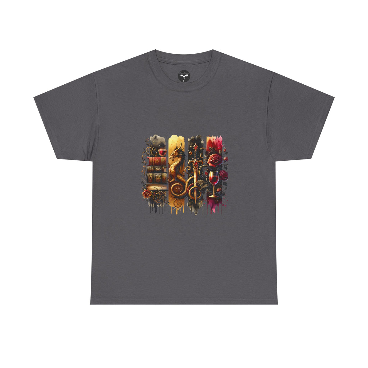 Dragon Fantasy Book T-Shirt