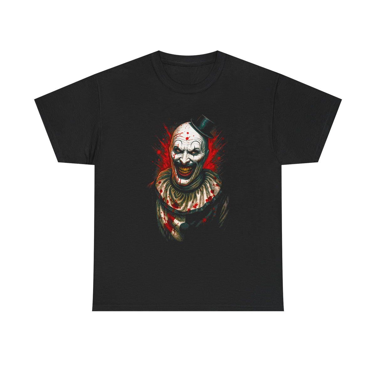 Art the Clown T-Shirt — Scary Horror Graphic Tee for Halloween