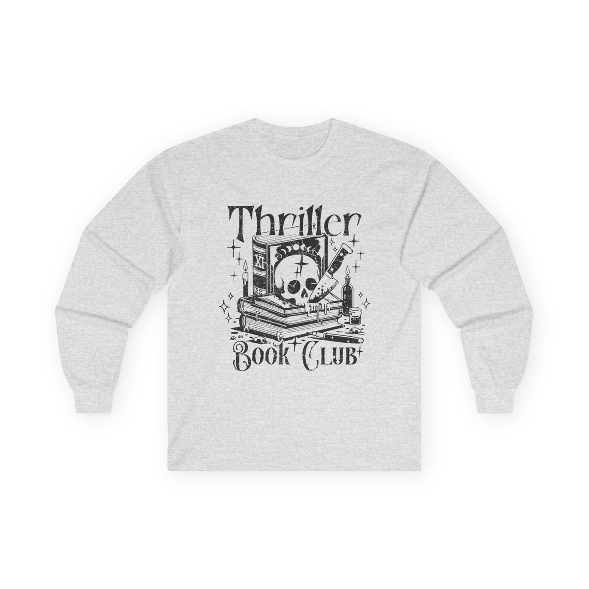 Thriller Book Club Long Sleeve Tee