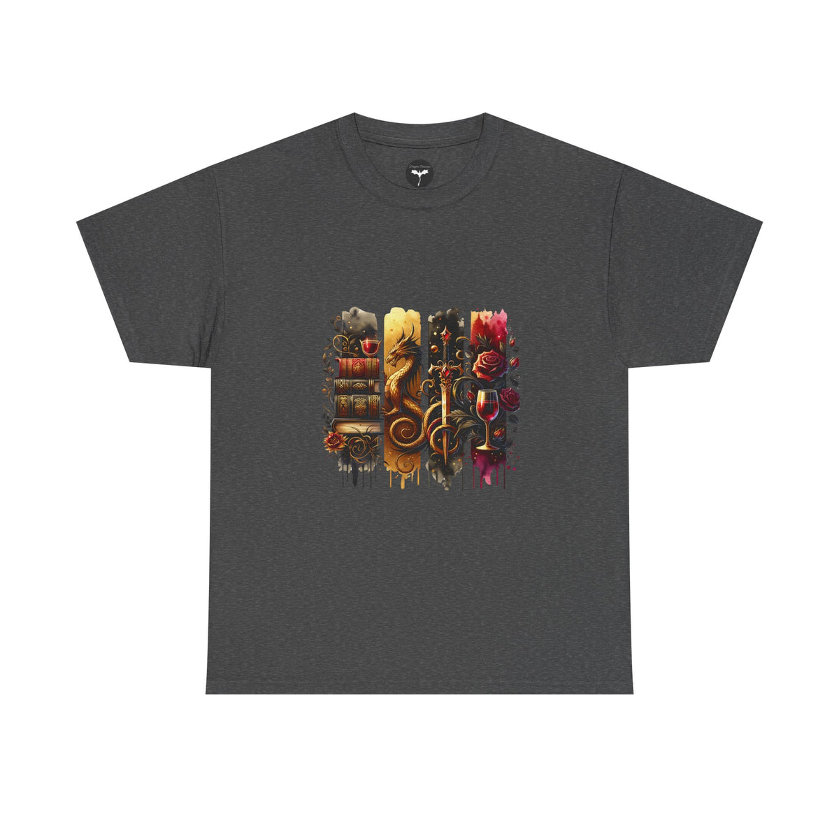 Dragon Fantasy Book T-Shirt
