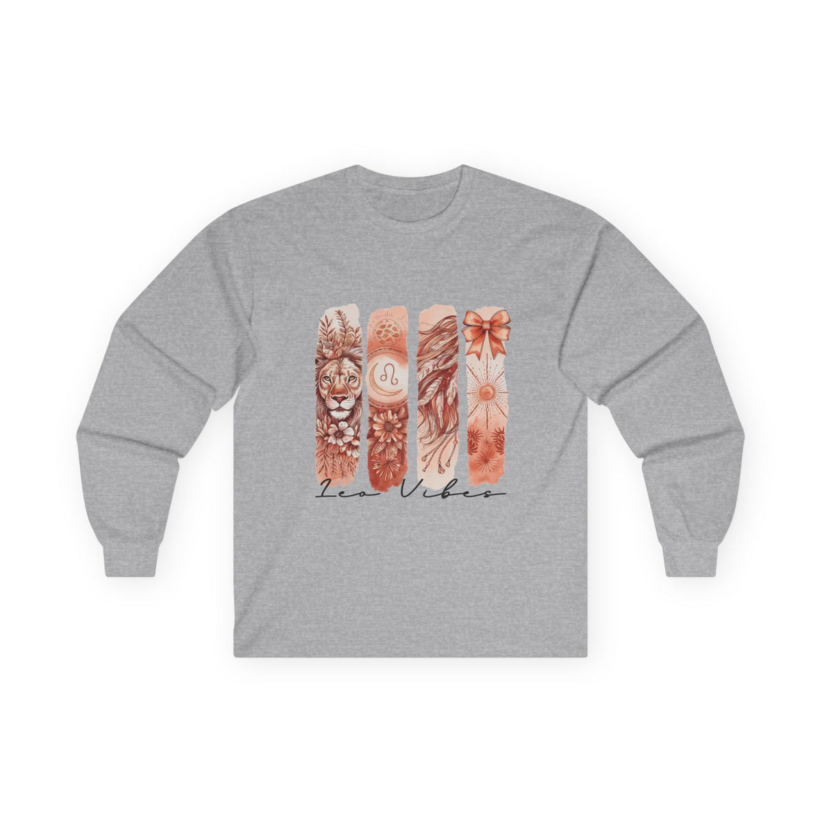 Leo Astrological Long Sleeve Tee