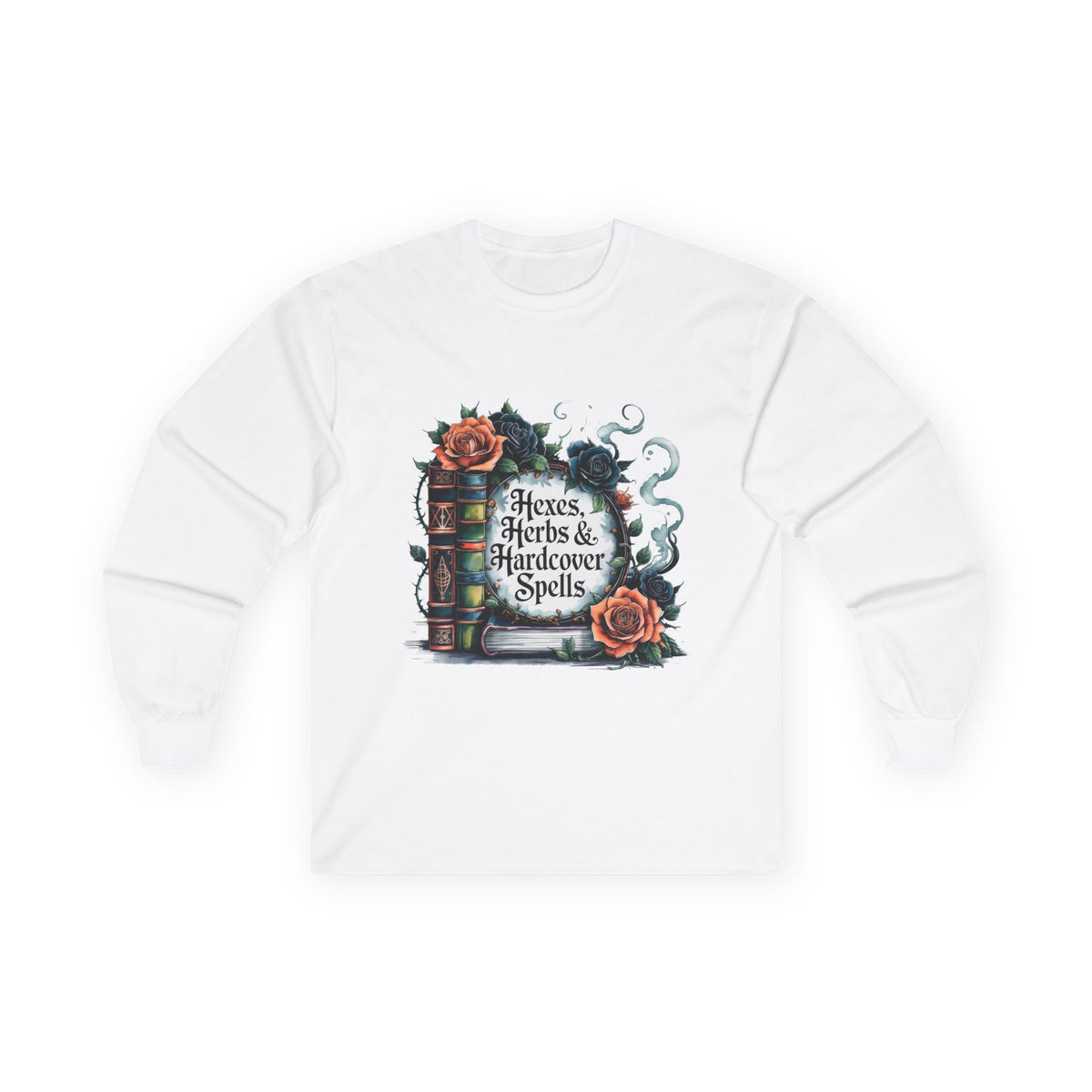 Hexes, Herbs, & Hardcovers Long Sleeve Tee