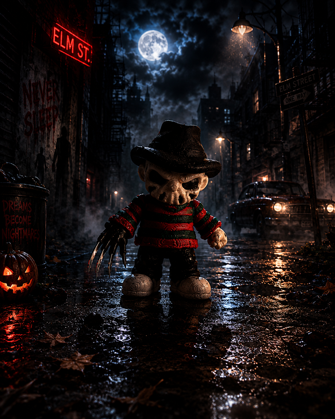 Mini Freddy Fan Art Figure