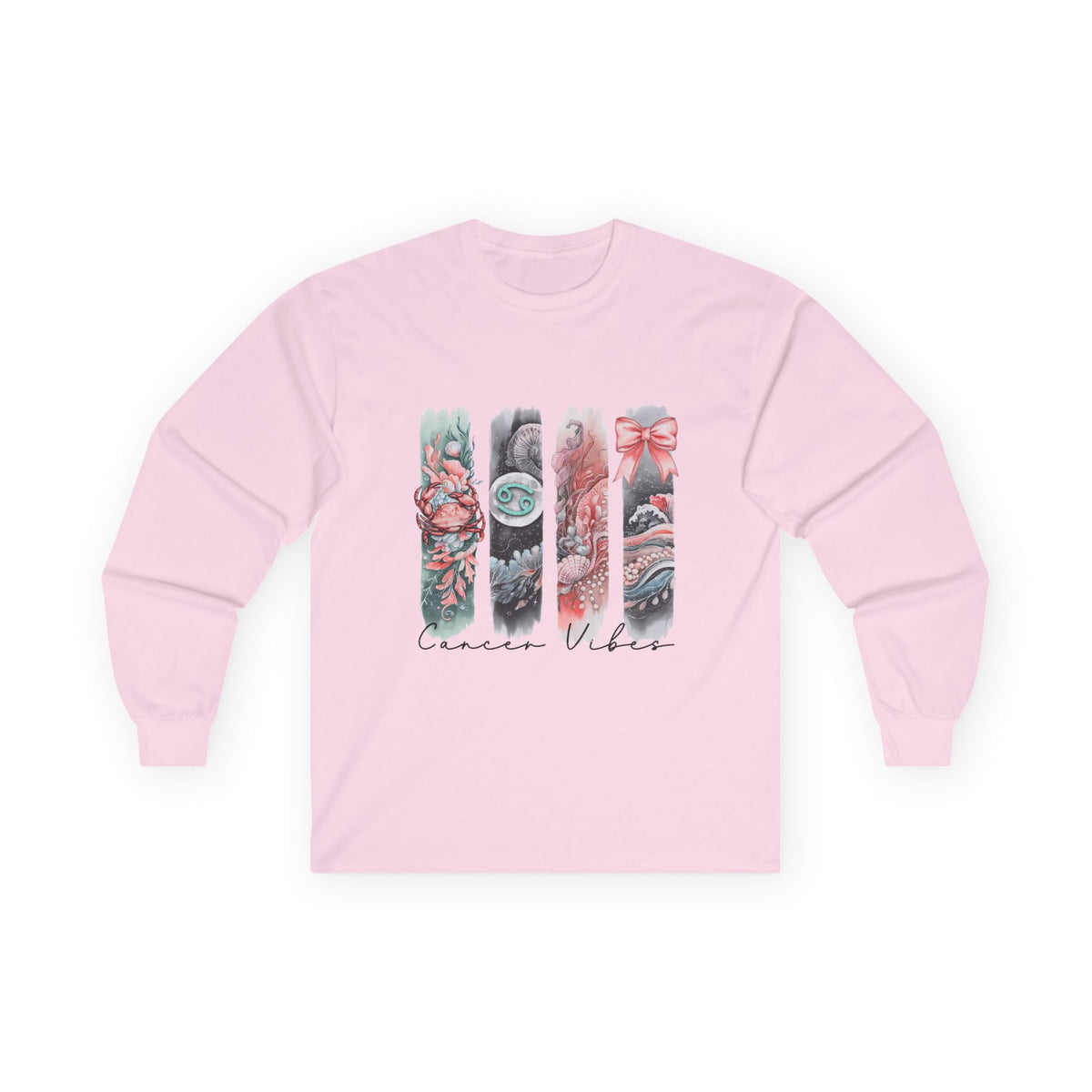 Cancer Astrological Long Sleeve Tee