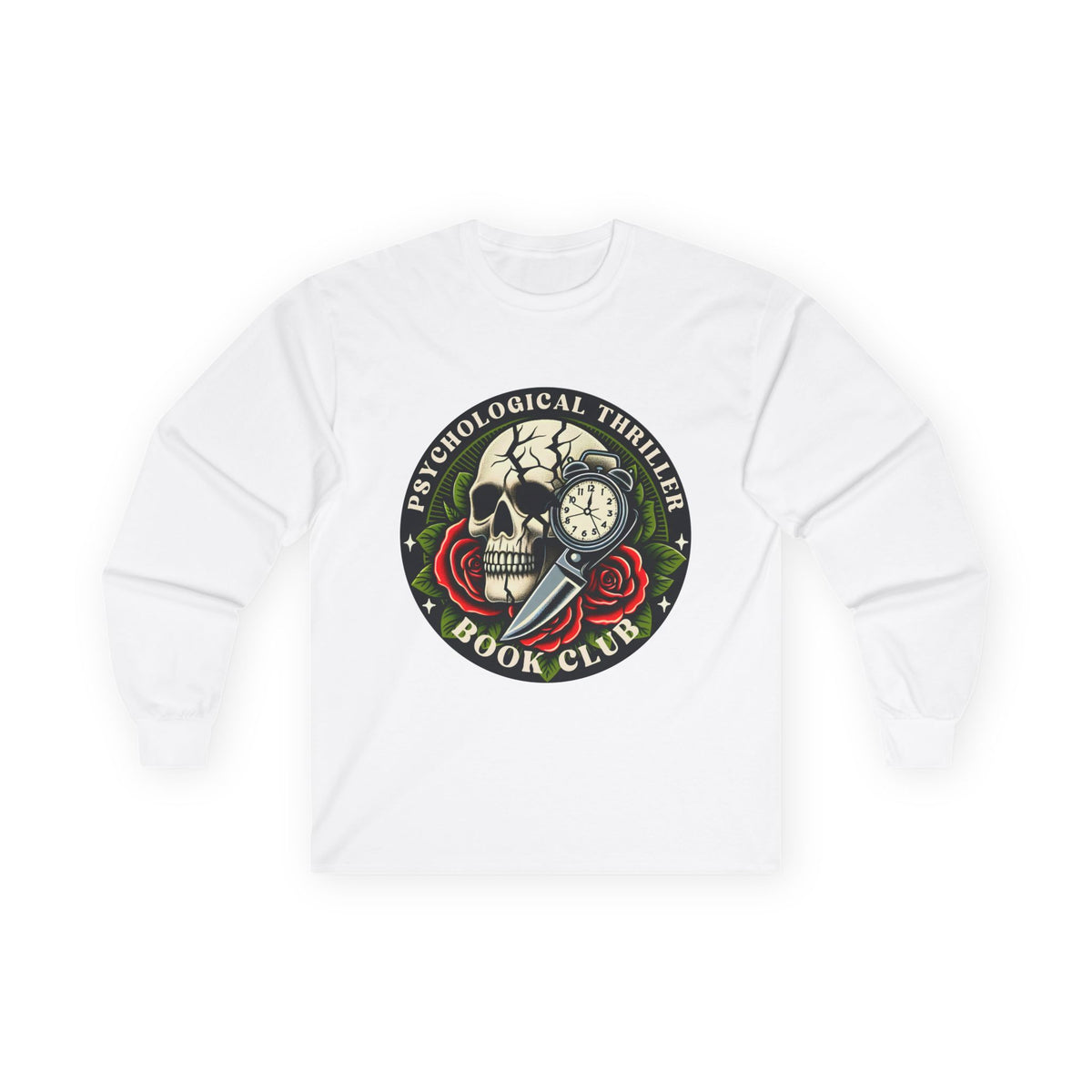 Psychological Thriller Book Club Long Sleeve Tee