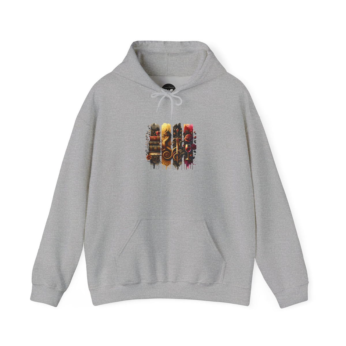 Dragon Fantasy Book Lover Hoodie