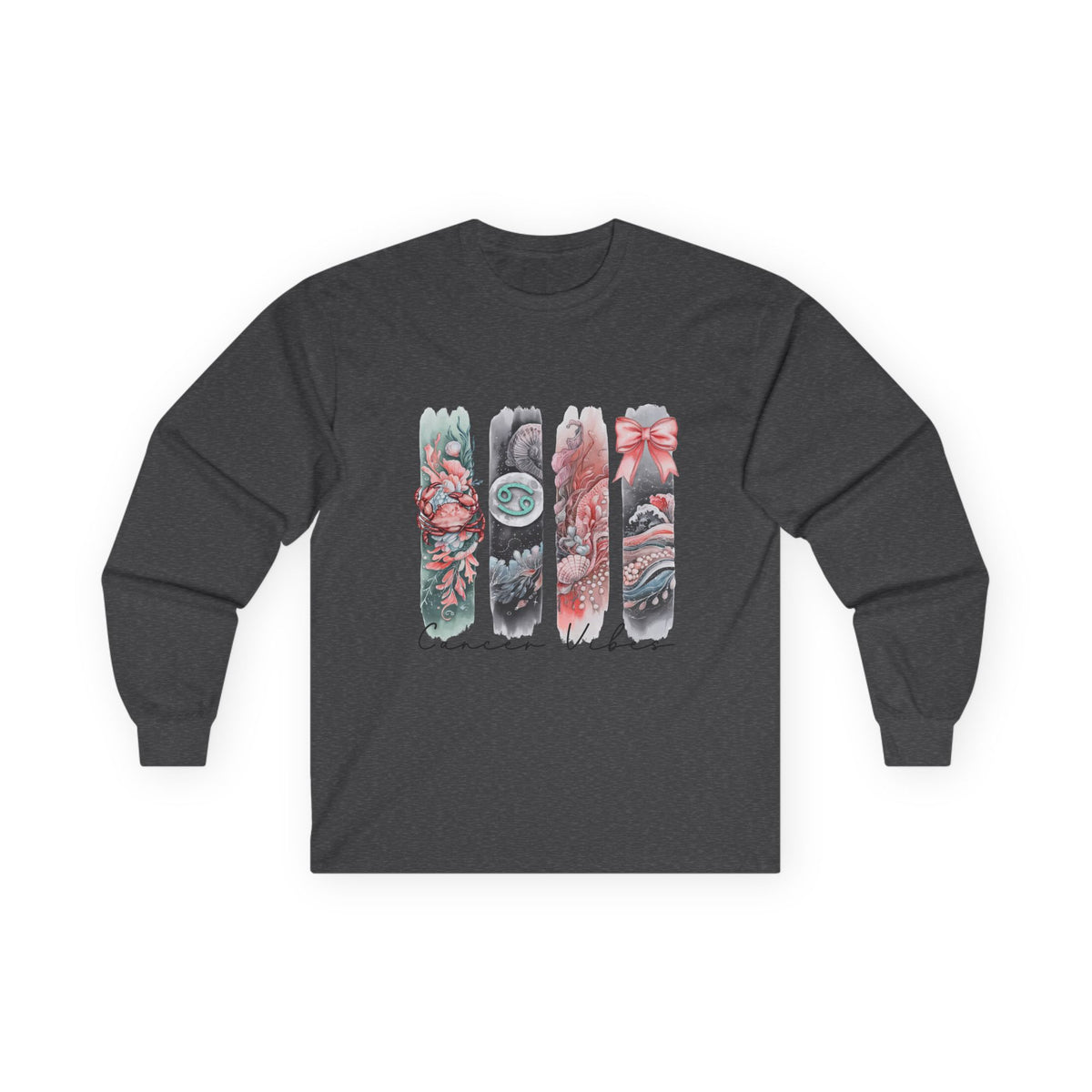 Cancer Astrological Long Sleeve Tee