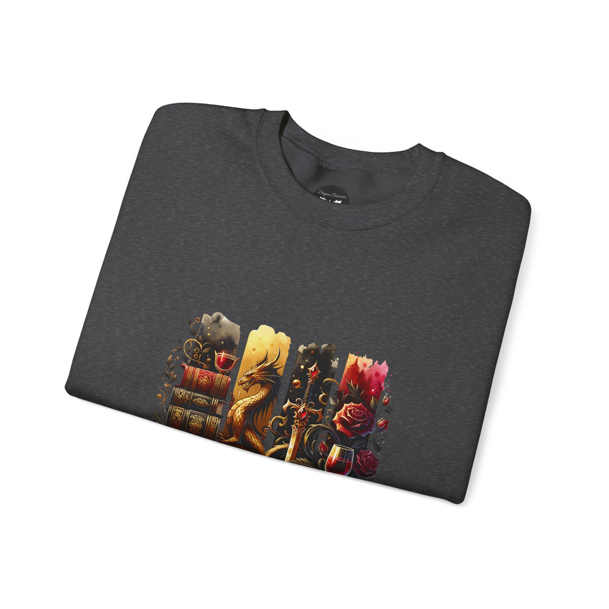 Dragon Fantasy Book Lover Sweatshirt