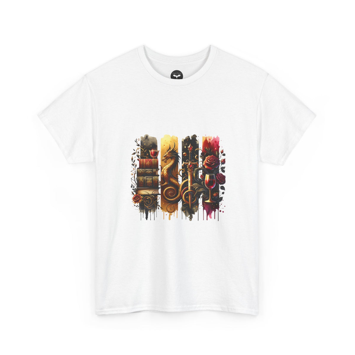 Dragon Fantasy Book T-Shirt